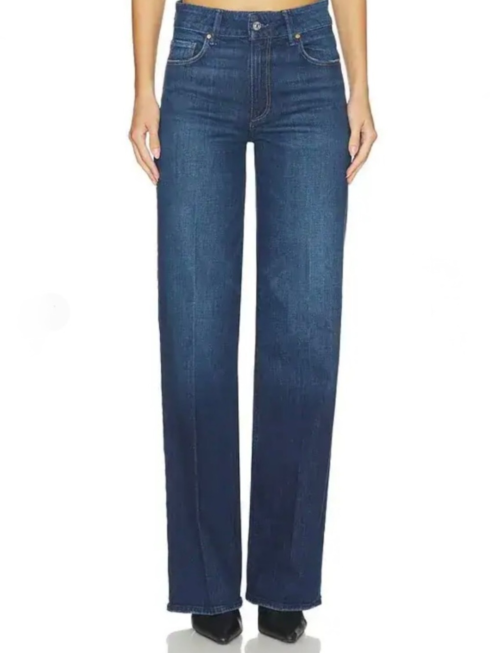 PAIGE Sasha High Waist Wide Leg Jeans Petite size 30